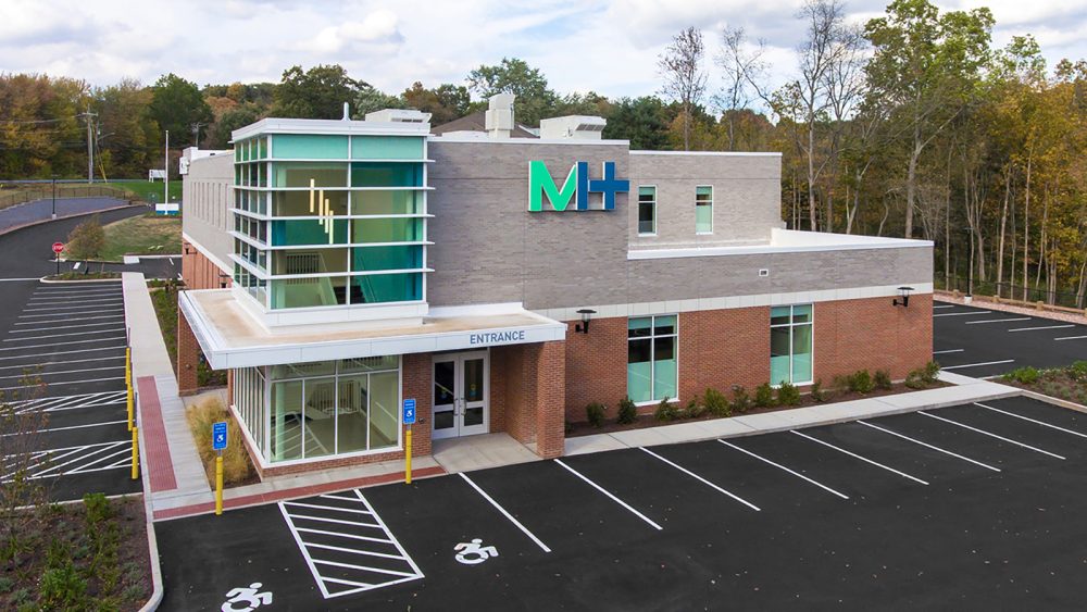 Exterior of the Middlesex Health Cromwell medical office building.